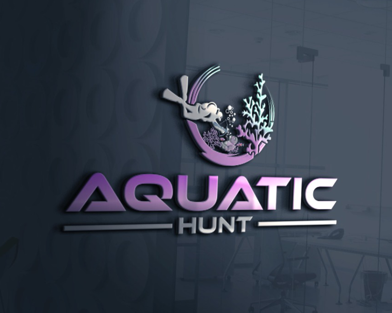 Logo Design entry 2638201 submitted by PIO to the Logo Design for Aquatic Hunt run by sfvernaglia