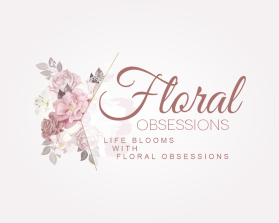 Logo Design entry 2630863 submitted by lostsoul to the Logo Design for Floral Obsessions run by Blushing