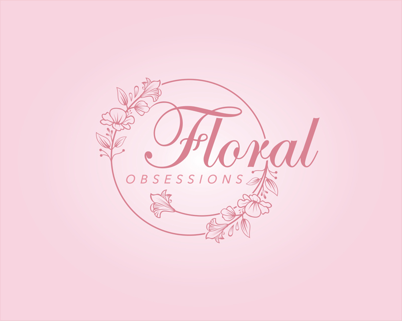 Logo Design entry 2631109 submitted by nirajdhivaryahoocoin to the Logo Design for Floral Obsessions run by Blushing