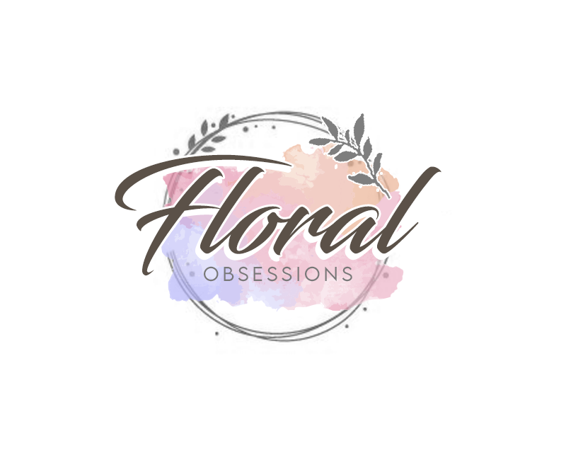 Logo Design entry 2632065 submitted by miledesign to the Logo Design for Floral Obsessions run by Blushing