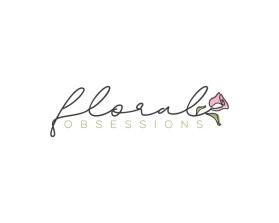Logo Design entry 2631109 submitted by ninjadesign to the Logo Design for Floral Obsessions run by Blushing