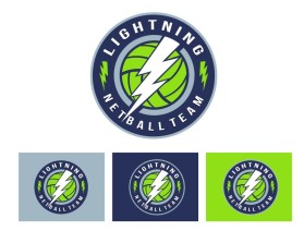 Logo Design Entry 2672577 submitted by DonzDesignz82 to the contest for Lightning netball team run by TenetAG