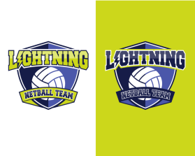 Logo Design Entry 2672643 submitted by Mozzarella to the contest for Lightning netball team run by TenetAG