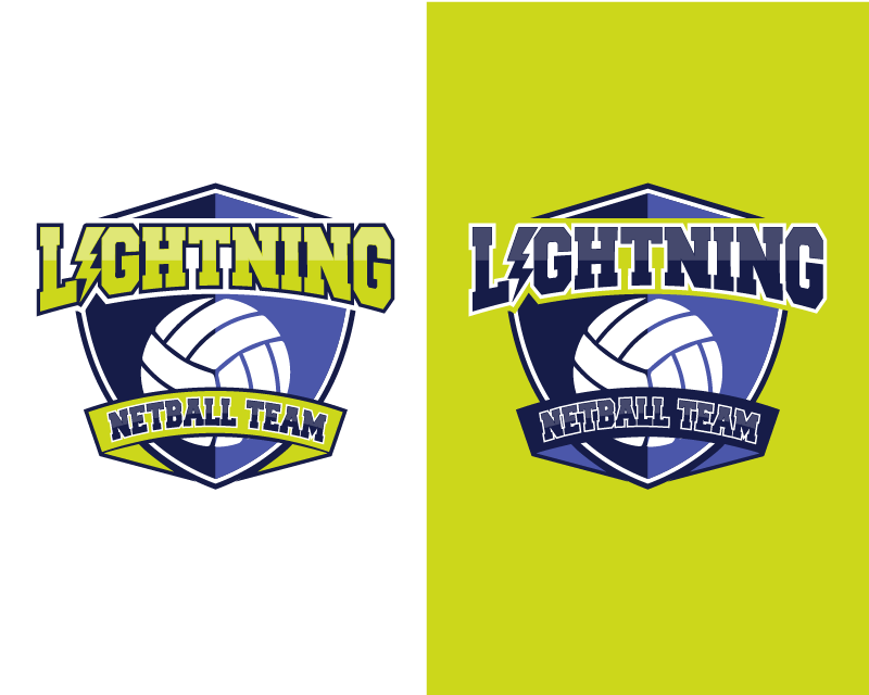 Logo Design entry 2672586 submitted by Mozzarella to the Logo Design for Lightning netball team run by TenetAG