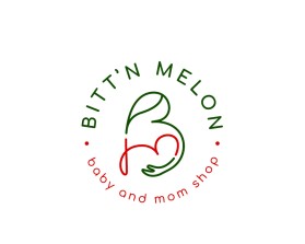 Logo Design entry 2639541 submitted by ninjadesign to the Logo Design for Bitten Melon Baby and Mom Shop run by bittenmelon