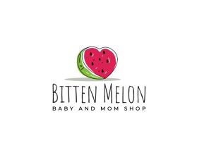 Logo Design entry 2638129 submitted by pepep to the Logo Design for Bitten Melon Baby and Mom Shop run by bittenmelon