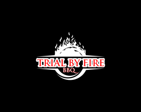 Logo Design entry 2638945 submitted by Linfographiste to the Logo Design for Trial by Fire BBQ run by Cplunk