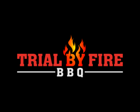Logo Design Entry 2644716 submitted by JeanN to the contest for Trial by Fire BBQ run by Cplunk