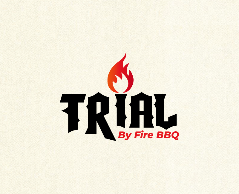 Logo Design entry 2642882 submitted by Shark Attack to the Logo Design for Trial by Fire BBQ run by Cplunk