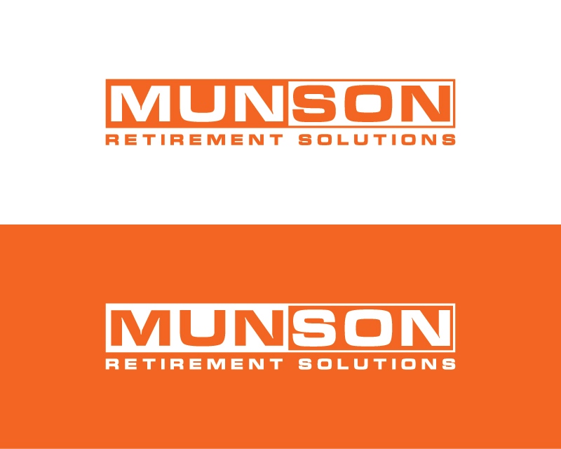Logo Design entry 2640667 submitted by PIO to the Logo Design for Munson Retirement Solutions run by petemunson