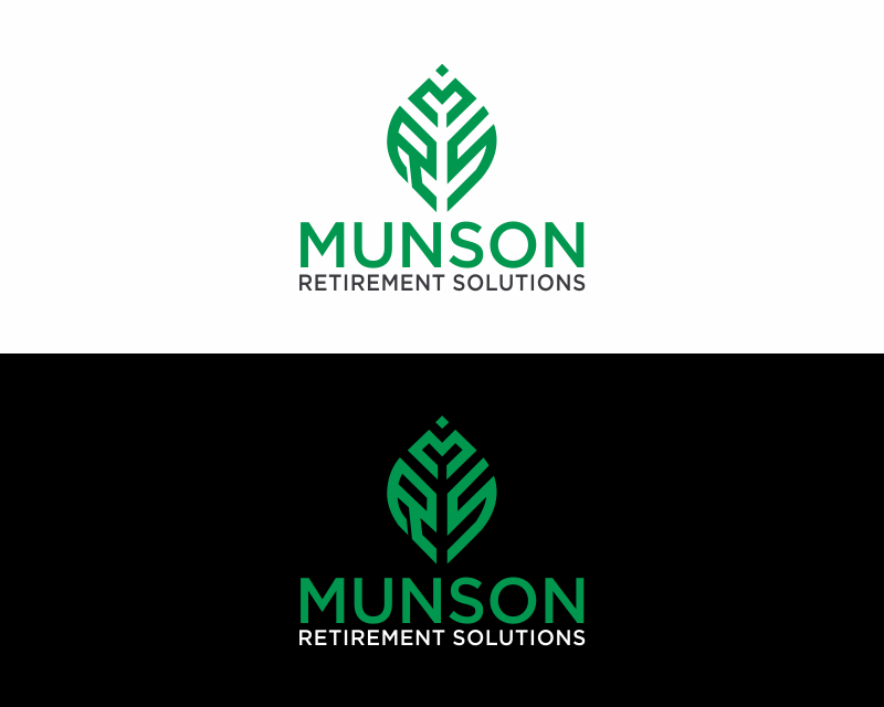 Logo Design entry 2640218 submitted by PIO to the Logo Design for Munson Retirement Solutions run by petemunson