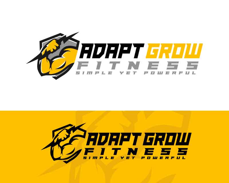 Logo Design entry 2642023 submitted by Robi06 to the Logo Design for Adapt Grow Fitness run by andrei2050