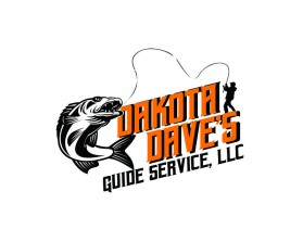 Logo Design entry 2642894 submitted by art dent to the Logo Design for Dakota Dave's Guide Service, LLC run by KelseyAB