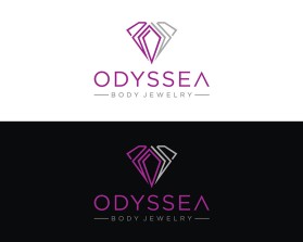 Logo Design Entry 2645383 submitted by H_grapictdesign to the contest for Odyssea Body Jewelry run by Trimetrixmfg