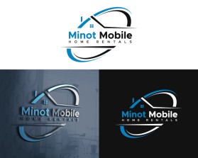 Logo Design entry 2642730 submitted by Graphic_dune to the Logo Design for Minot Mobile Home Rentals, LLC run by DelRaeZ