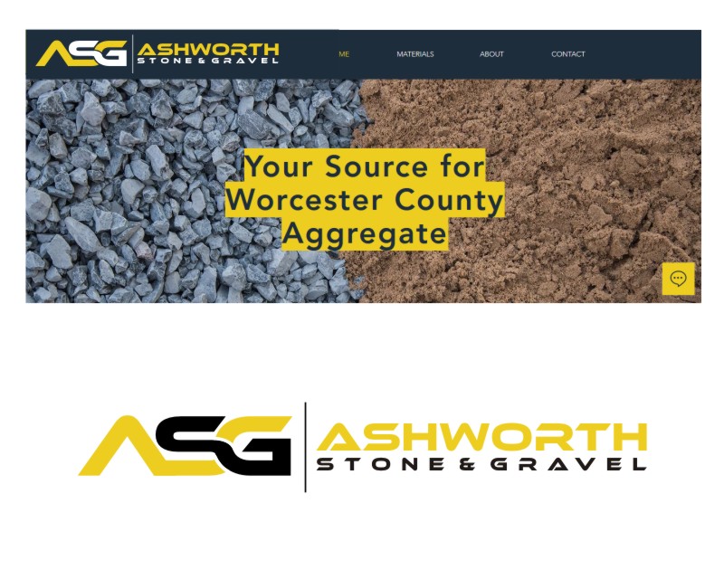 Logo Design entry 2643646 submitted by savana to the Logo Design for Ashworth Stone & Gravel https://claytonlandlord.wixsite.com/rocks run by eschollard