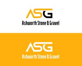 Logo Design Entry 2643214 submitted by Albert25 to the contest for Ashworth Stone & Gravel https://claytonlandlord.wixsite.com/rocks run by eschollard