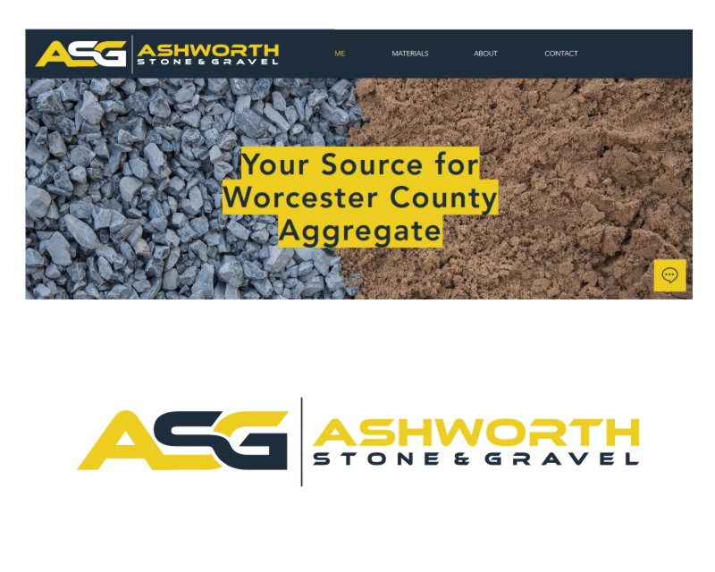 Logo Design entry 2643646 submitted by agusco22 to the Logo Design for Ashworth Stone & Gravel https://claytonlandlord.wixsite.com/rocks run by eschollard