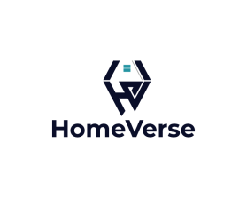 Logo Design Entry 2645067 submitted by Symmetrical to the contest for HomeVerse run by DrJafar