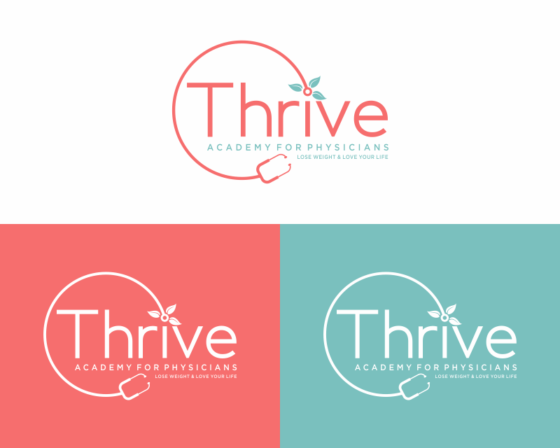 Logo Design entry 2648848 submitted by Mza to the Logo Design for Thrive Academy for Physicians run by weightsolutions