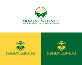 Logo Design Entry 2652375 submitted by M4rukochan to the contest for Moment Wellness: Acupuncture and Herbal Medicine run by MomentWellness