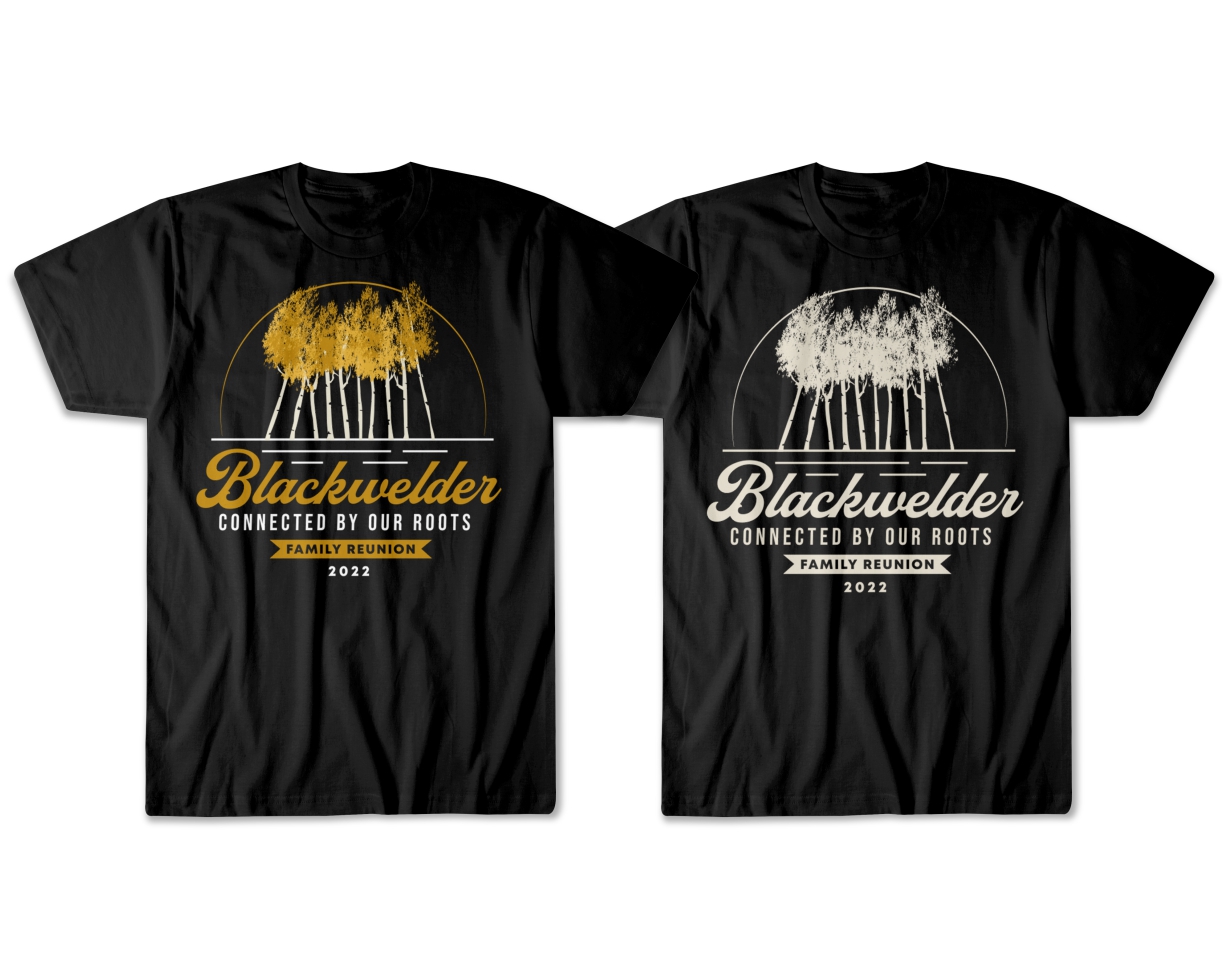 T-Shirt Design entry 2654860 submitted by Armchtrm to the T-Shirt Design for Blackwelder Family Reunion 2022 run by tweld07