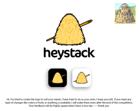 Logo Design Entry 2713478 submitted by ENVIRON to the contest for heystack run by bestweston