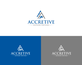 Logo Design Entry 2661127 submitted by azkia to the contest for Accretive Advisory Partners run by geomat2000