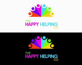 Logo Design Entry 2651832 submitted by Waane to the contest for The Happy Helping Co run by BrieCheeseThomas