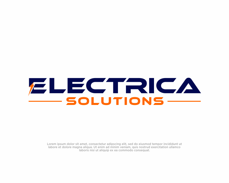 Logo Design entry 2657017 submitted by agusco22 to the Logo Design for Electrica Solutions run by electricasolutions