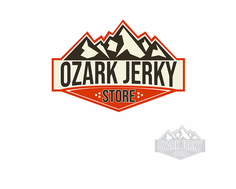 Logo Design entry 2657027 submitted by maharz77 to the Logo Design for Ozark Jerky run by mlance