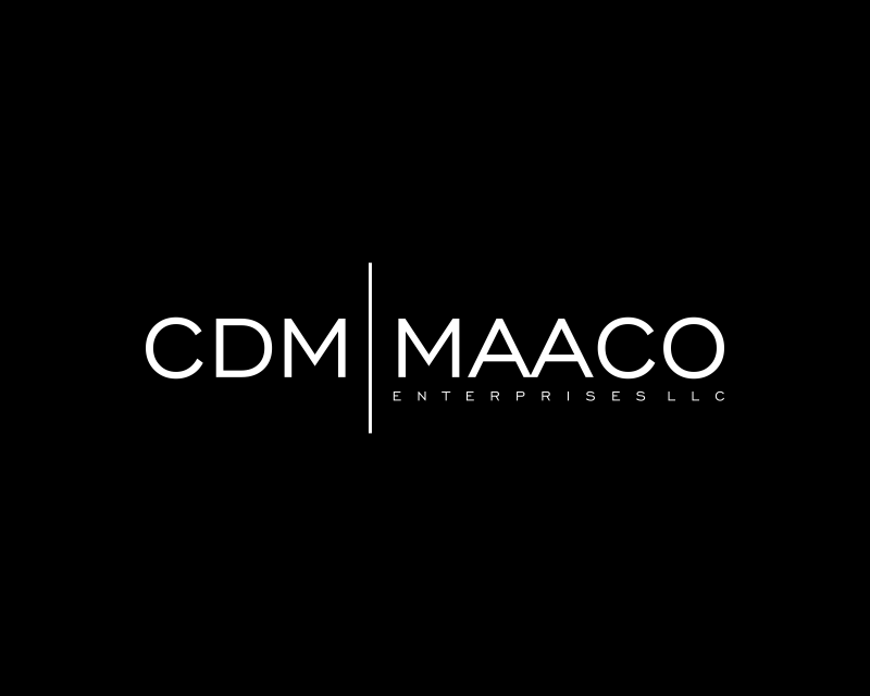Logo Design entry 2656064 submitted by Zank to the Logo Design for CDM MAACO Enterprises LLC run by CDMcFadden