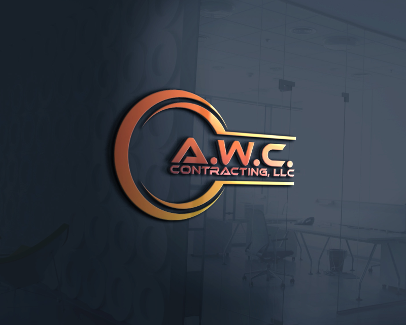 Logo Design entry 2658179 submitted by colin to the Logo Design for A.W.C. Contracting, LLC run by AWC2022