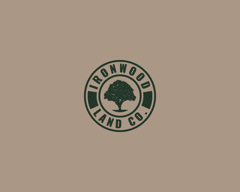 Logo Design entry 2655852 submitted by Hanif_Design to the Logo Design for Ironwood Land Co. run by jhawg