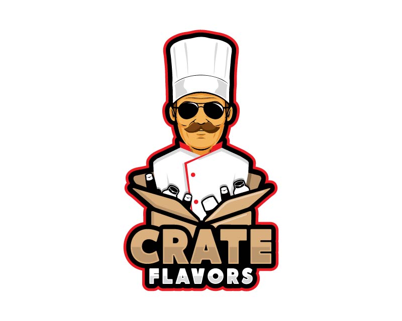 Logo Design entry 2665183 submitted by NorbertoPV to the Logo Design for Crate Flavors run by CrateFlavors