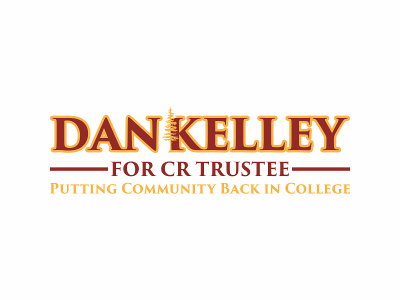 Logo Design entry 2656386 submitted by hwchin to the Logo Design for Dan Kelley for CR Trustee run by edgeAdmin