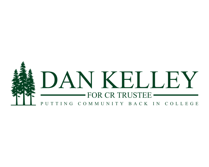 Logo Design entry 2657326 submitted by Resiahlim to the Logo Design for Dan Kelley for CR Trustee run by edgeAdmin