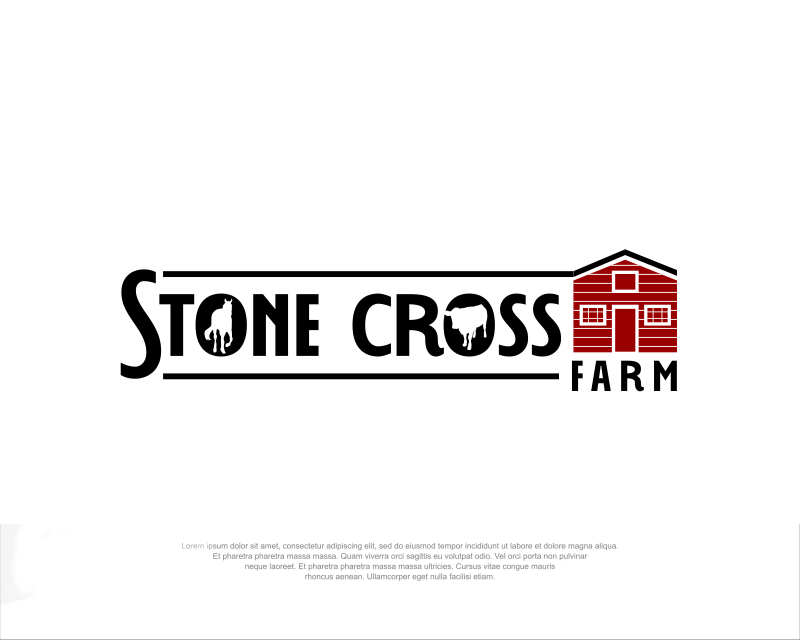 Logo Design entry 2668253 submitted by SATRI to the Logo Design for Stone Cross Farm run by Meghanyoung140