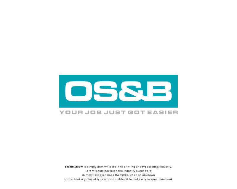 Logo Design entry 2663033 submitted by manaf to the Logo Design for OS&B run by OSB
