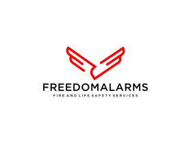 Logo Design Entry 2663259 submitted by just to the contest for FREEDOMALARMS.NET run by FREEDOMALARMSLLC