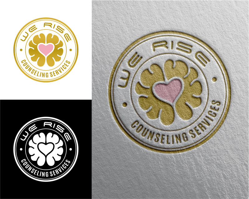 Logo Design entry 2660827 submitted by sukses to the Logo Design for We Rise Counseling Services run by Mshaps105