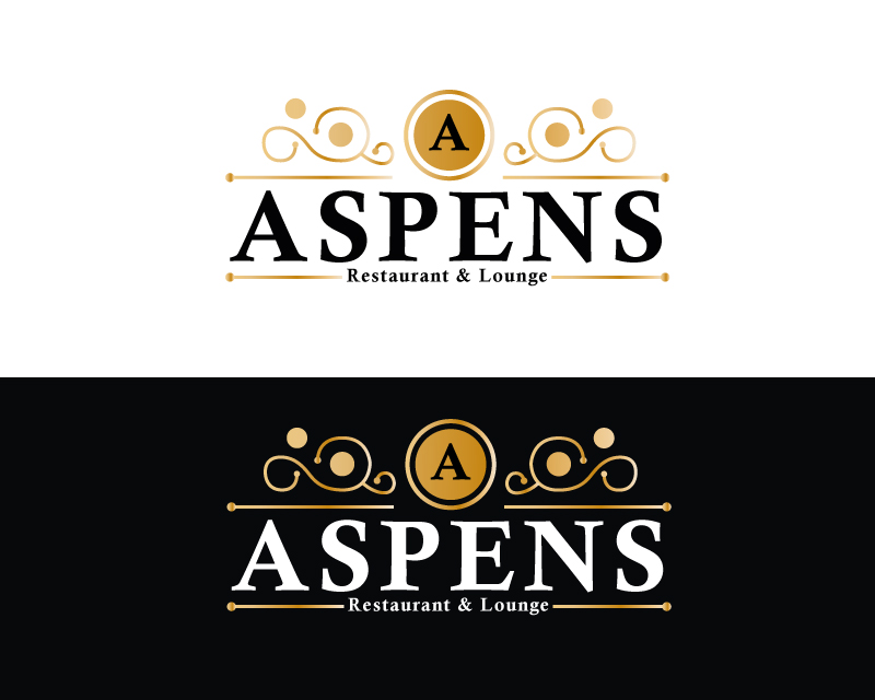 Logo Design entry 2660977 submitted by aissouk to the Logo Design for Aspens Restaurant & Lounge run by ajelleman