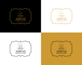 Logo Design Entry 2660850 submitted by M4rukochan to the contest for Aspens Restaurant & Lounge run by ajelleman