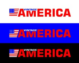 Logo Design Entry 2668502 submitted by DonzDesignz82 to the contest for Vintage America run by MCohenNathan