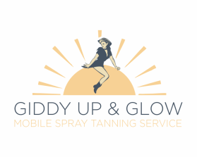 Logo Design entry 2663922 submitted by deezzzee to the Logo Design for Giddy Up & Glow run by krystidana
