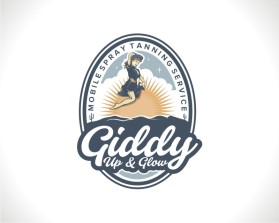 Logo Design entry 2664313 submitted by alpha-dash to the Logo Design for Giddy Up & Glow run by krystidana