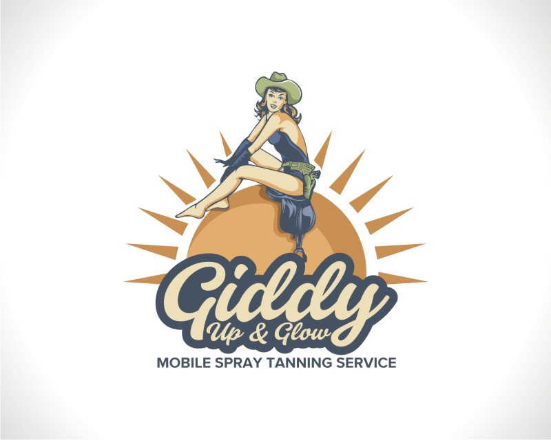 Logo Design entry 2668891 submitted by AbyMuda to the Logo Design for Giddy Up & Glow run by krystidana