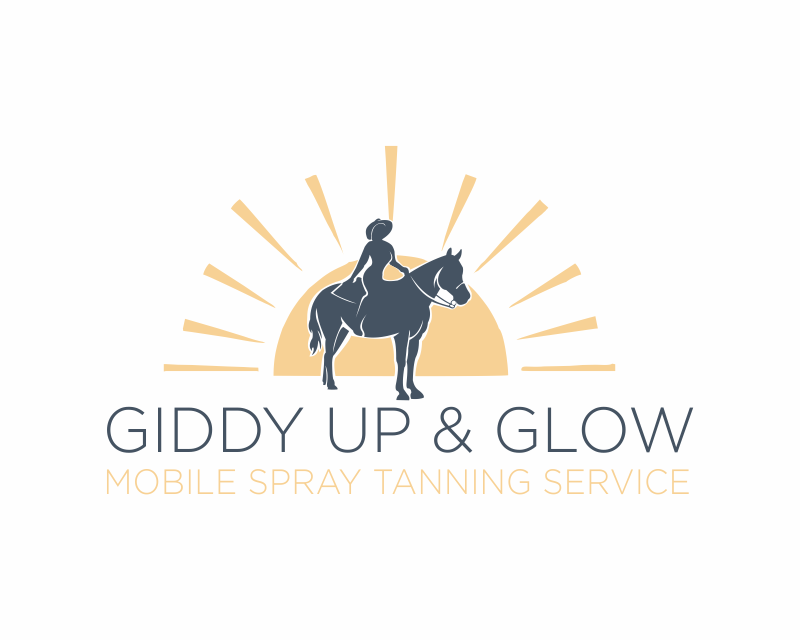 Logo Design entry 2662043 submitted by gembelengan to the Logo Design for Giddy Up & Glow run by krystidana