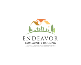 Logo Design entry 2672246 submitted by bluesky68 to the Logo Design for Endeavor Community Housing run by CDMcFadden
