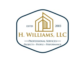 Logo Design entry 2665834 submitted by bluesky68 to the Logo Design for H. Williams, LLC run by BB_heather